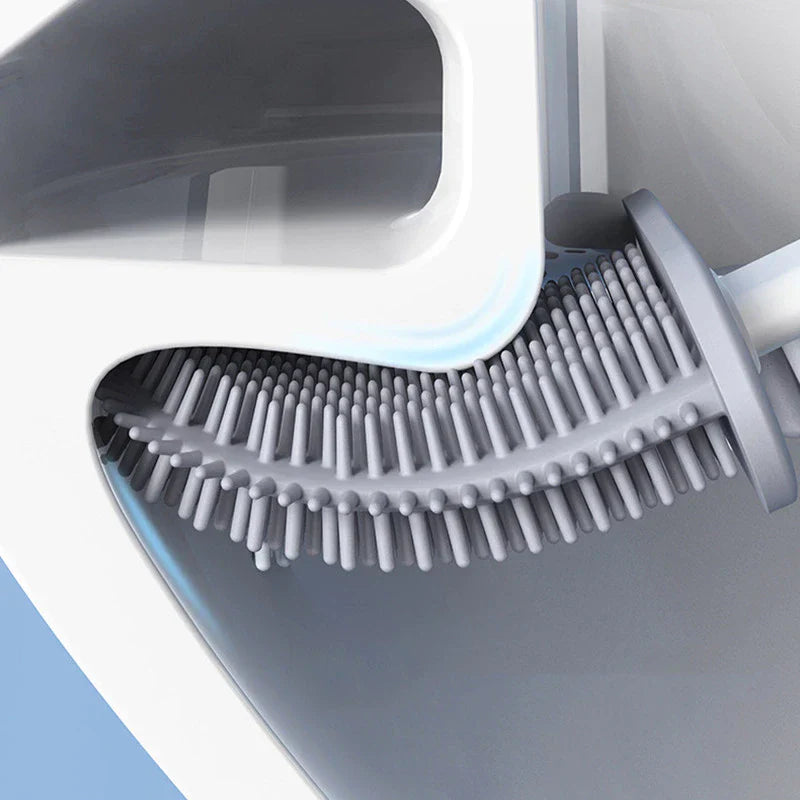 Silicone Toilet Brush Set