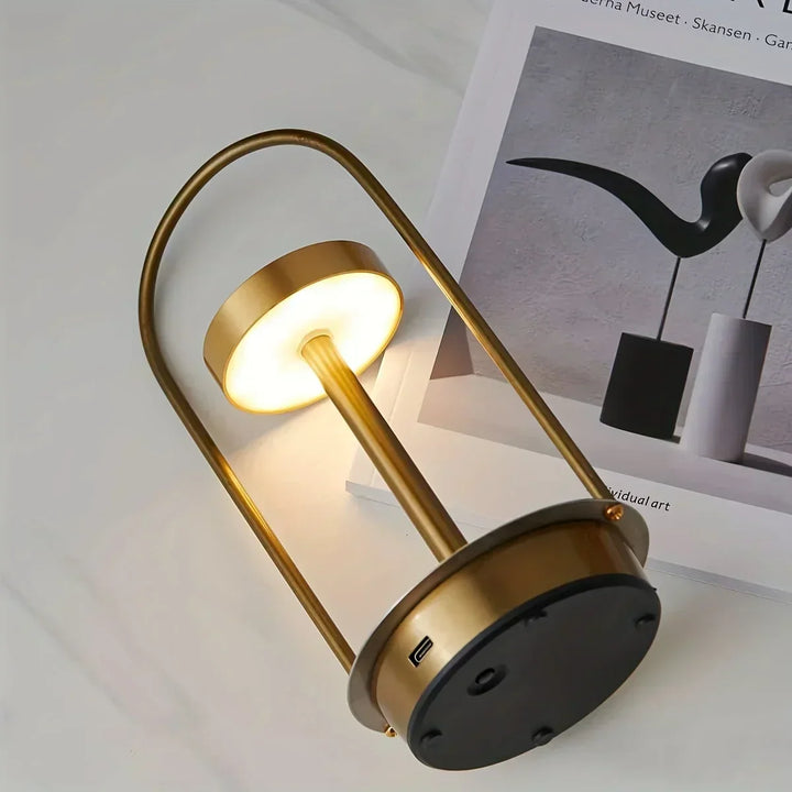 Kalsten | Cordless rechargeable LumiLight table lamp - Elegant portable table lamp for a refined atmosphere