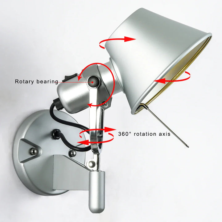 Nordic Modern LED Wall Lamp – Contemporary Bedroom and Corridor Sconce Light, Up & Down Aluminum Design, 220V AC | Kalsten