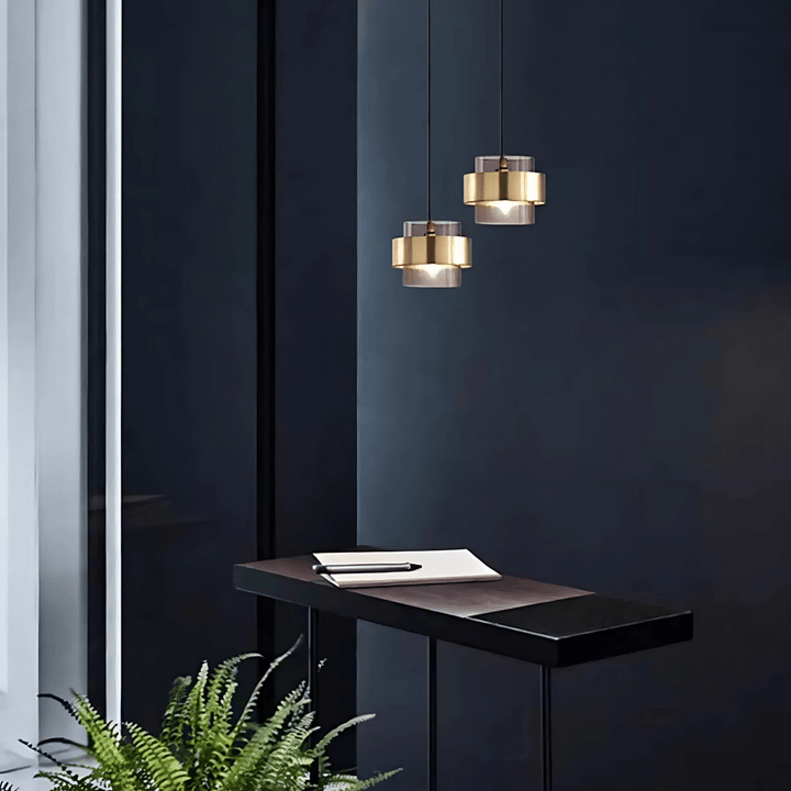 HaloSphere | Elegant Contemporary Metal Glass Wall Lights & Pendant | Kalsten