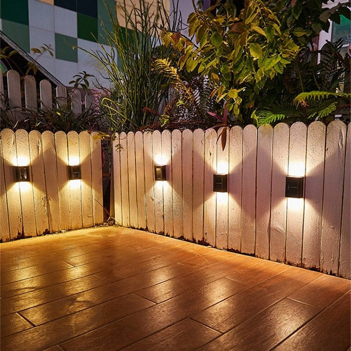Solar Garden Fence Wall Lamp Kalsten