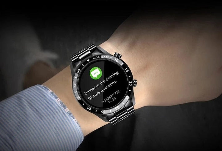 Luxury 4G Smartwatch with Calls, GPS & Health Tracking