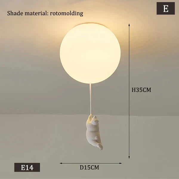 Kalsten | Hanging Bears Balloons Lamp