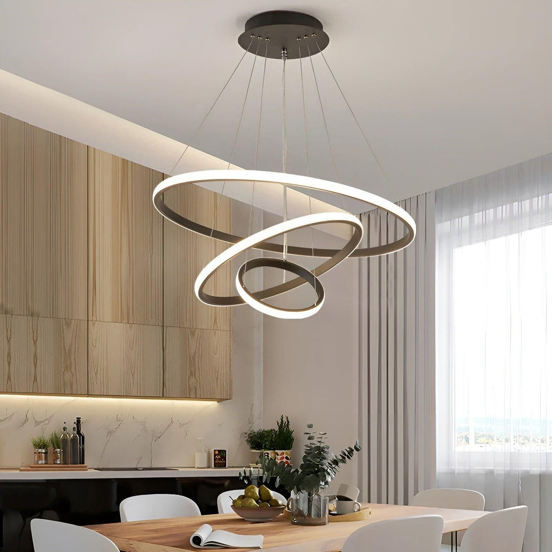 LED Pendant Light with Ball Design – Modern and Elegant | Ideal for Living Room or Dining Room | Kalsten