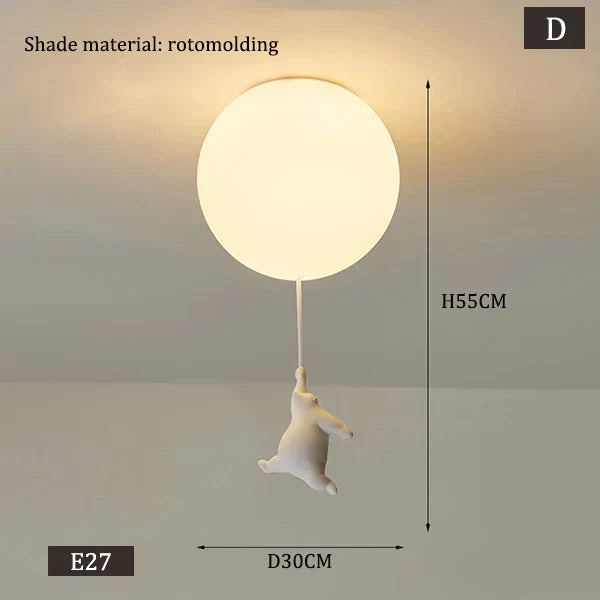 Kalsten | Hanging Bears Balloons Lamp