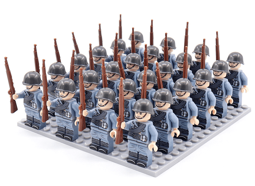 Kalsten | Historical Figures Building Block Set (21-piece)