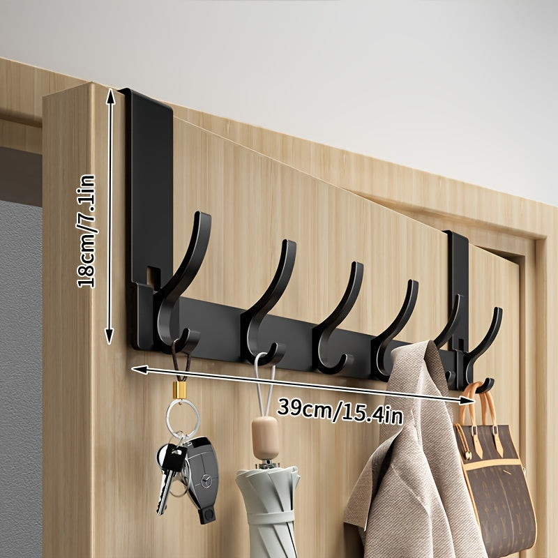 SlimLine Door Hook – Hanging System without Drilling made of Sturdy Aluminum | Kalsten