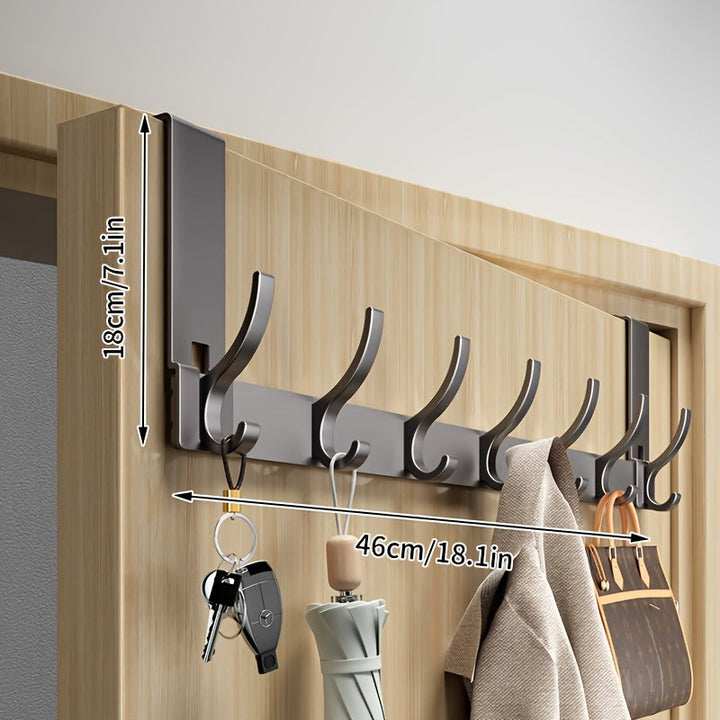 SlimLine Door Hook – Hanging System without Drilling made of Sturdy Aluminum | Kalsten