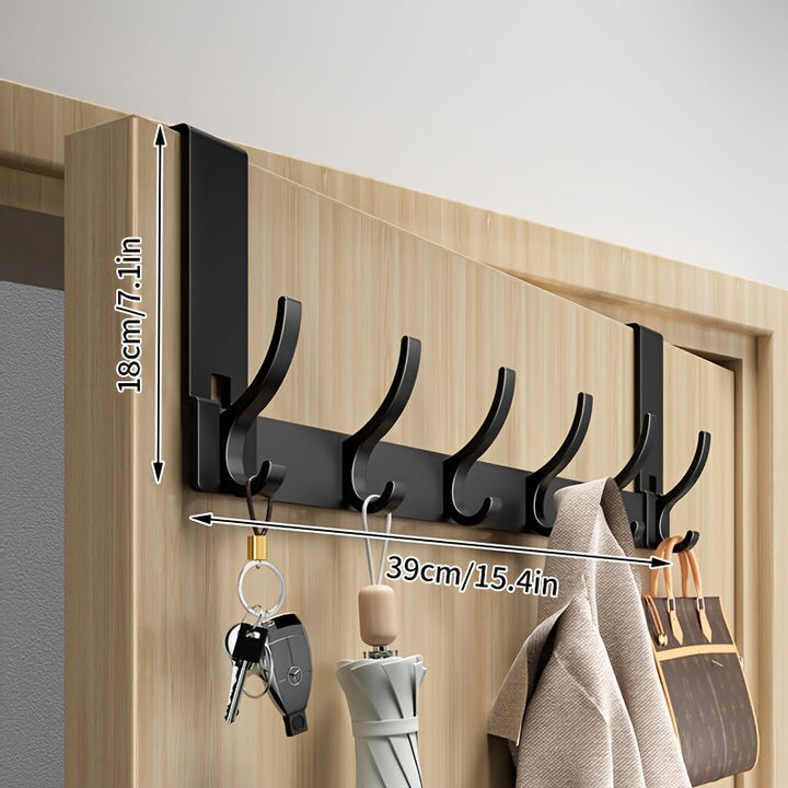 SlimLine Door Hook – Hanging System without Drilling made of Sturdy Aluminum | Kalsten
