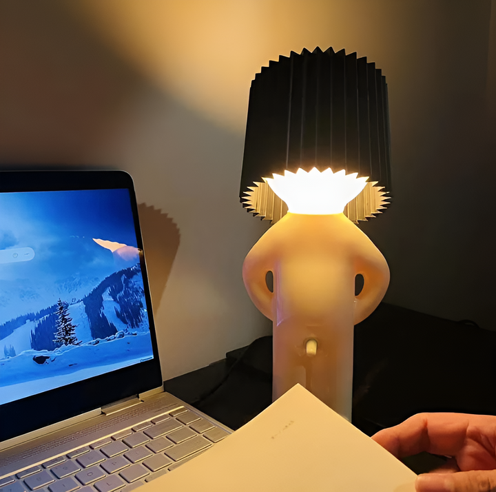 Lil'Lad table lamp | Creative LED night light in Shy Boy design | Kalsten