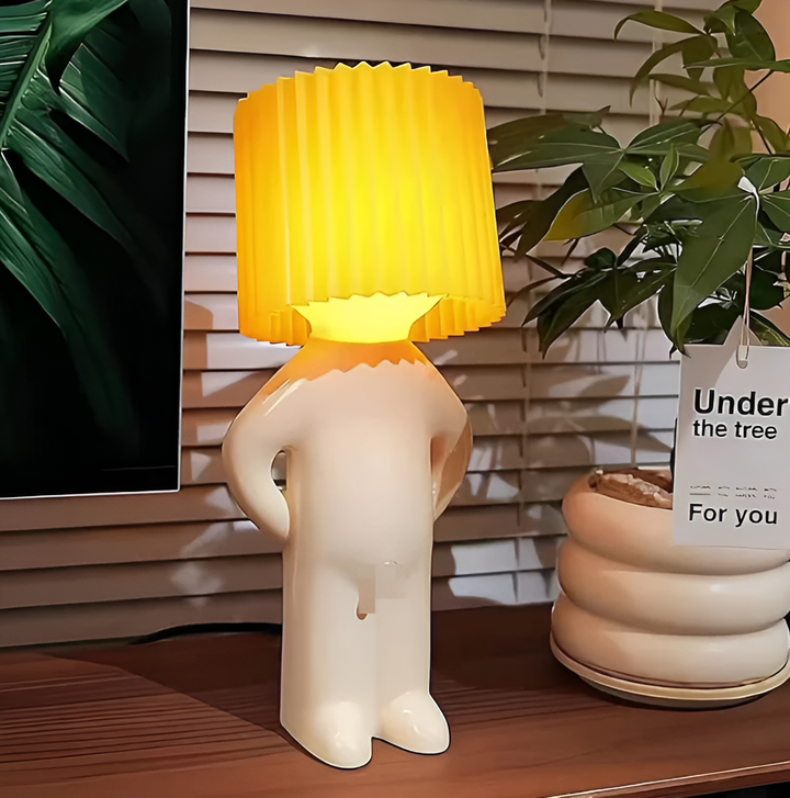 Lil'Lad table lamp | Creative LED night light in Shy Boy design | Kalsten