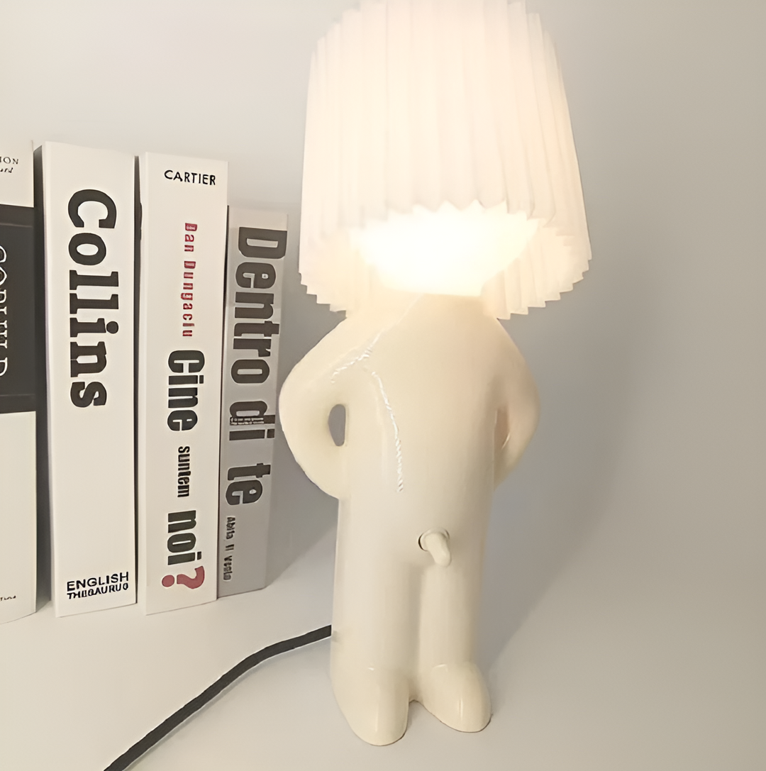 Lil'Lad table lamp | Creative LED night light in Shy Boy design | Kalsten