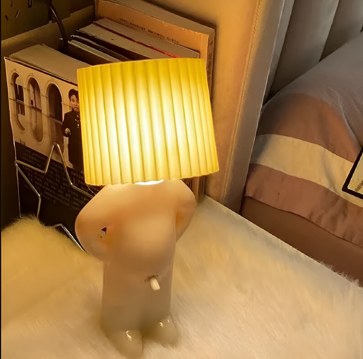 Lil'Lad table lamp | Creative LED night light in Shy Boy design | Kalsten
