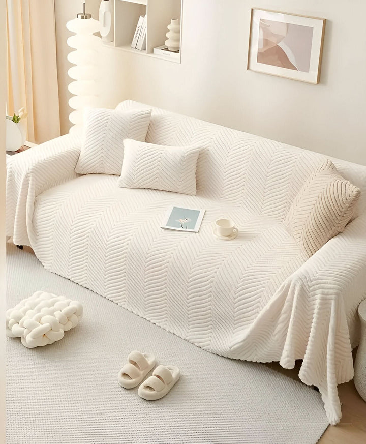 Kalsten | LuxuraWrap Sofa Cover – Non‑Slip Pet‑Friendly Couch Protector