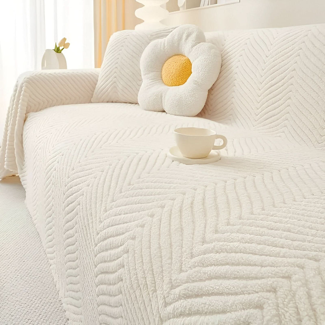 Kalsten | LuxuraWrap Sofa Cover – Non‑Slip Pet‑Friendly Couch Protector
