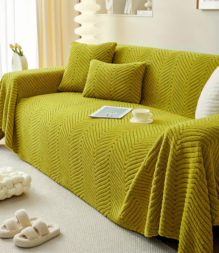 Kalsten | LuxuraWrap Sofa Cover – Non‑Slip Pet‑Friendly Couch Protector