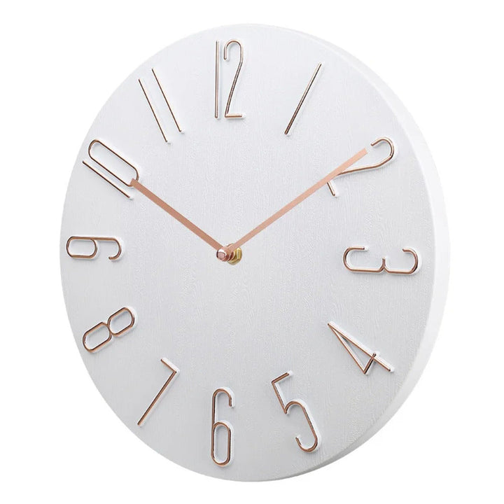 Kalsten | Silencio Modern Silent Wall Clock – Minimalist Design with Quartz Movement