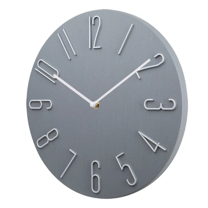 Kalsten | Silencio Modern Silent Wall Clock – Minimalist Design with Quartz Movement