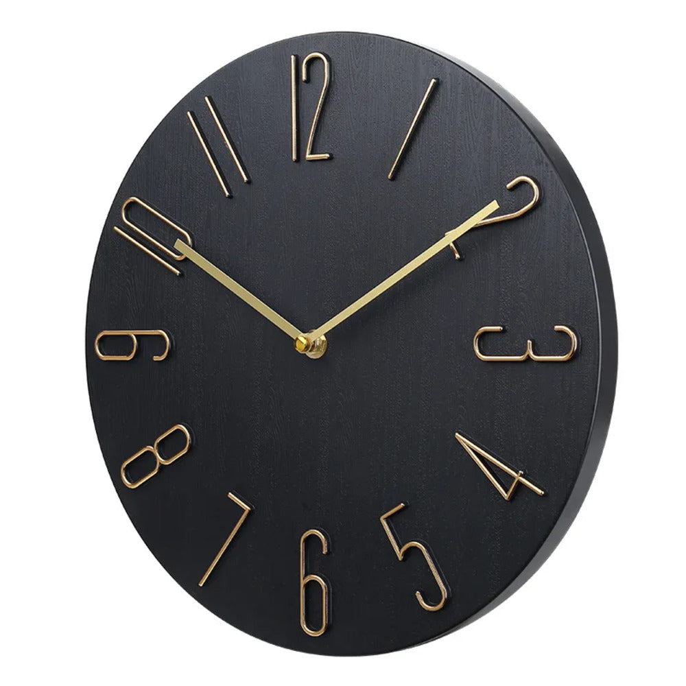 Kalsten | Silencio Modern Silent Wall Clock – Minimalist Design with Quartz Movement