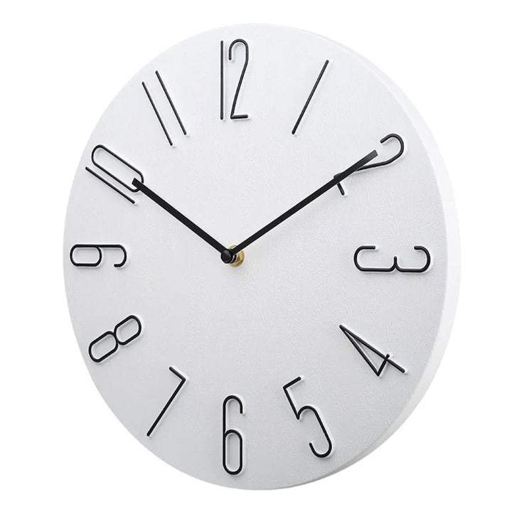 Kalsten | Silencio Modern Silent Wall Clock – Minimalist Design with Quartz Movement