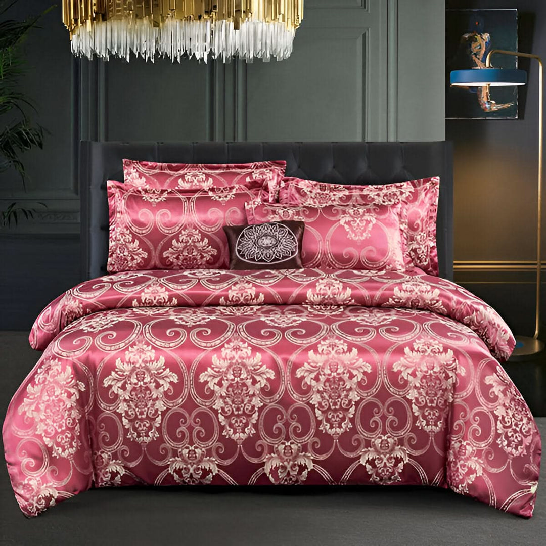 Kalsten | SILKLOFT – Elegant Satin Jacquard Bed Linen Set