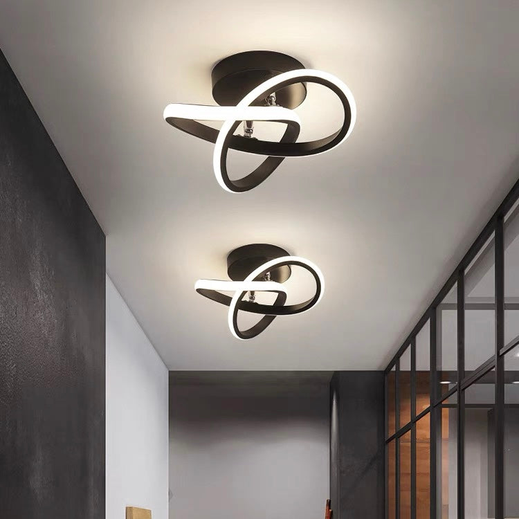 Black Metal LED Pendant Lamp Kalsten