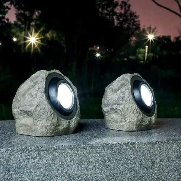 Kalsten | Solar Rock Light – LED Garden Stone Lamp
