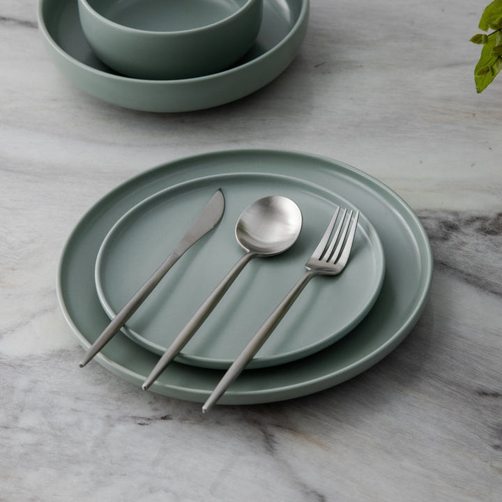 Modern Luxe Cutlery Set of Stainless Steel in Stylish Colors Kalsten