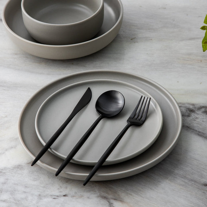 Modern Luxe Cutlery Set of Stainless Steel in Stylish Colors Kalsten