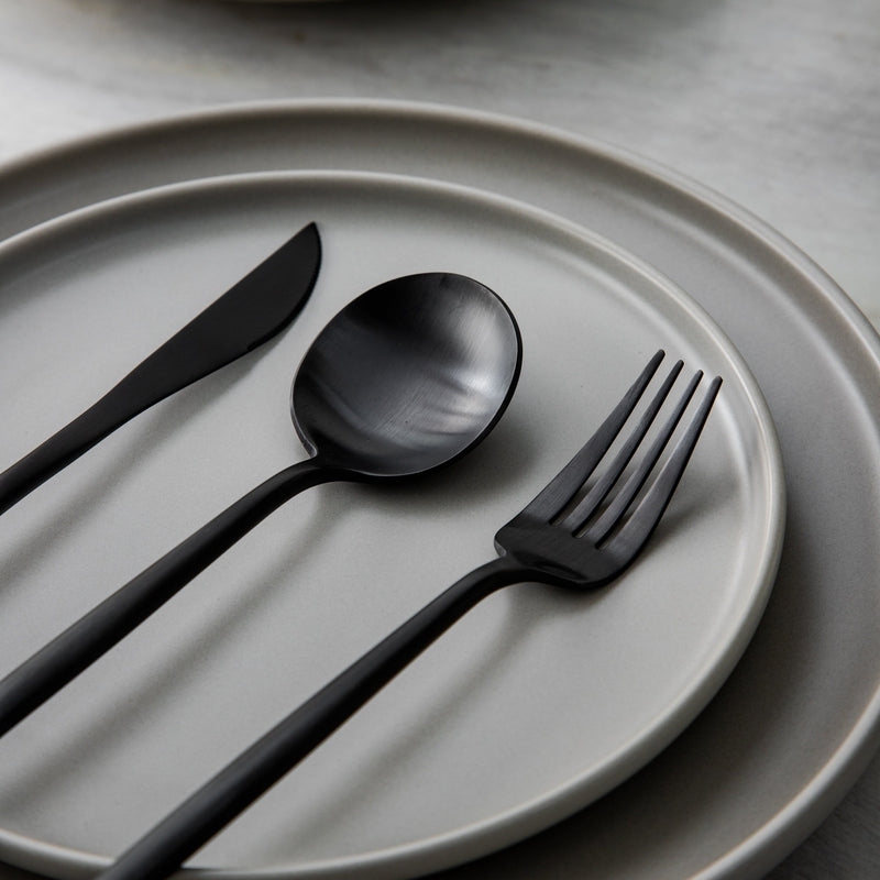 Modern Luxe Cutlery Set of Stainless Steel in Stylish Colors Kalsten