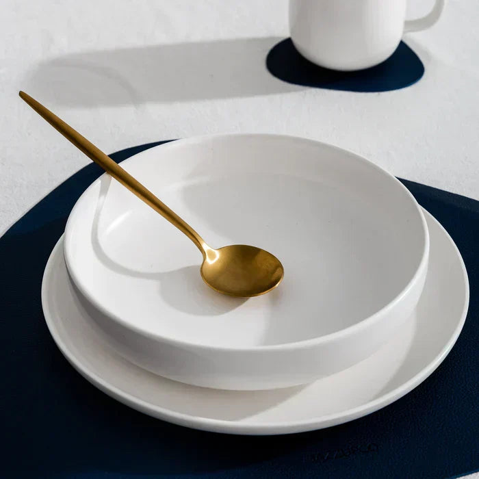 Modern Luxe Cutlery Set of Stainless Steel in Stylish Colors Kalsten