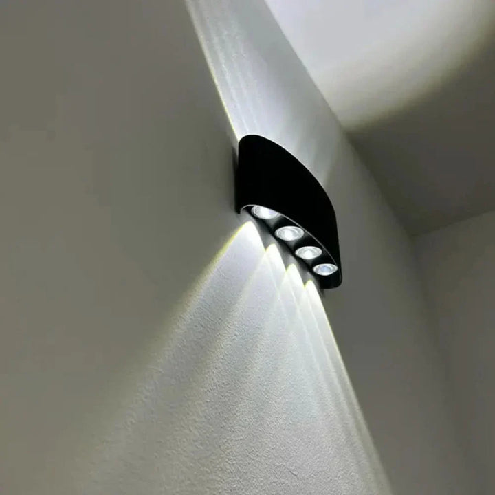 Minimalist LED Wall Lamp for Indoor & Outdoor Use