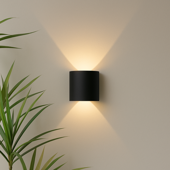 Minimalist LED Wall Lamp for Indoor & Outdoor Use
