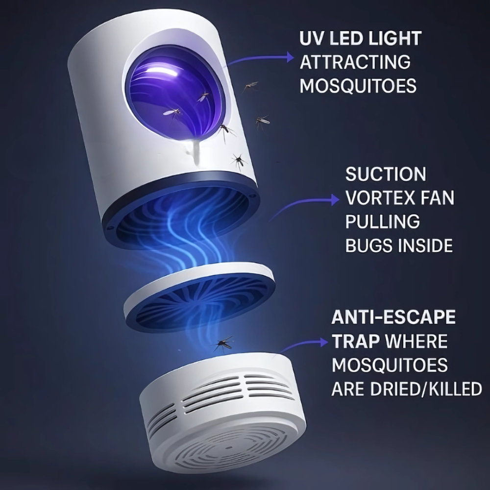 Electric UV Insect Killer Mosquito Lamp Kalsten