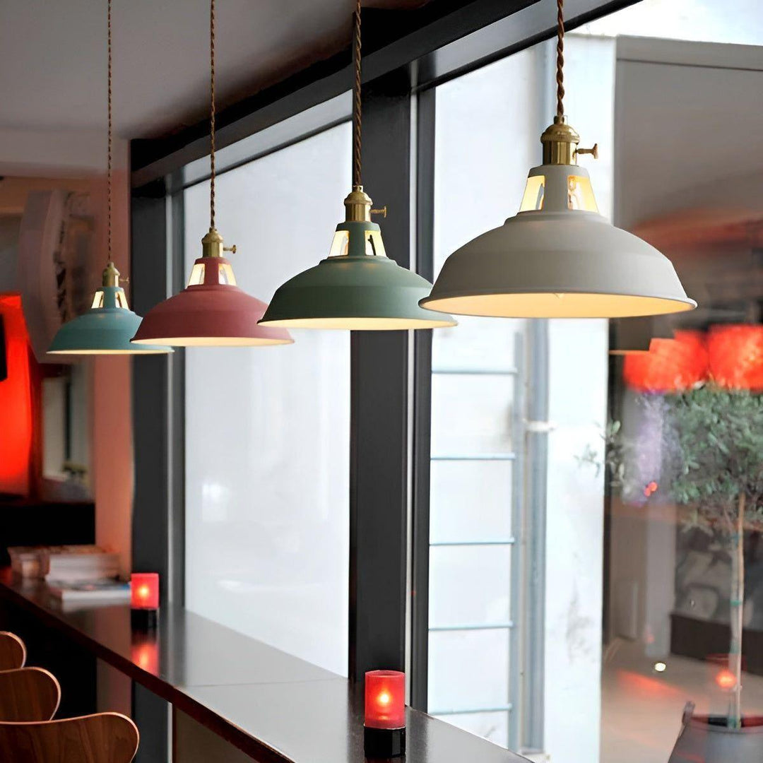 IronGlow Lamp - Vintage Iron Metal Ceiling Pendant Light | Kalsten
