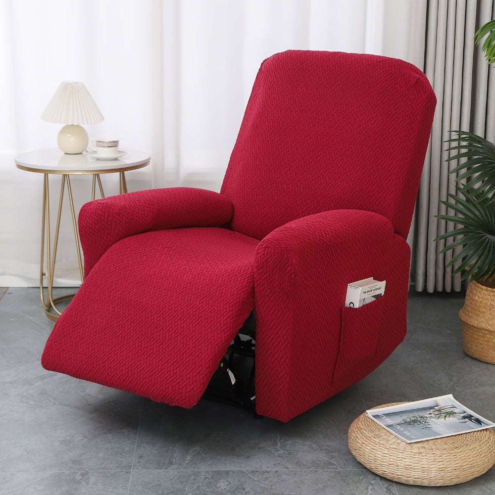 Kalsten | Juno Fitted Recliner Chair Cover Soft Pocket