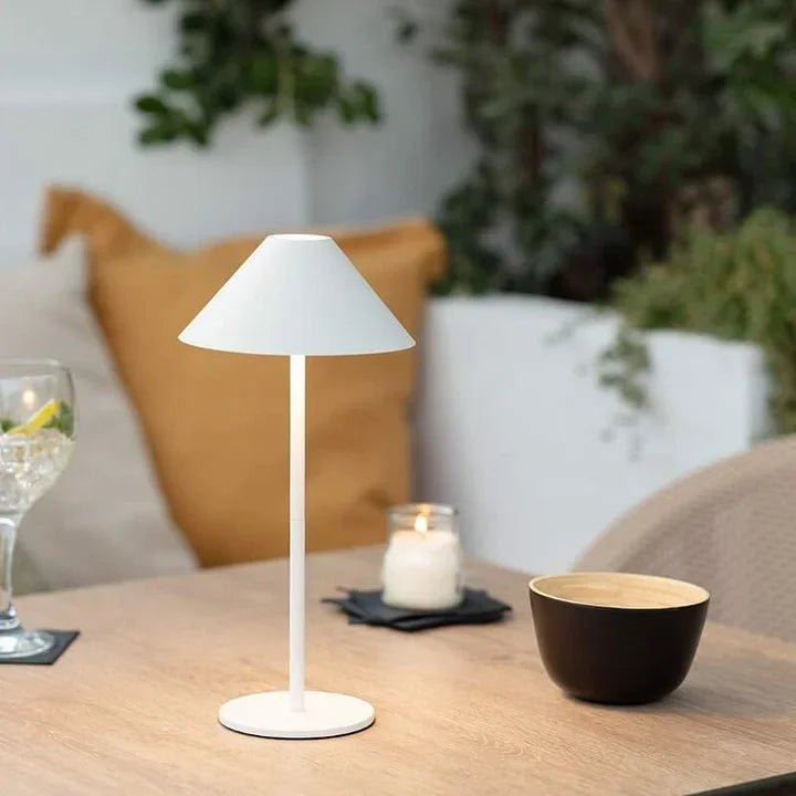 Wireless Table Lamp Black | Touch-Dimmable LED Table Light | Kalsten