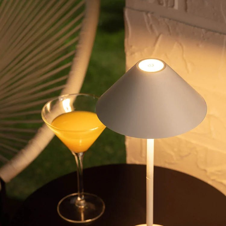 Wireless Table Lamp Black | Touch-Dimmable LED Table Light | Kalsten