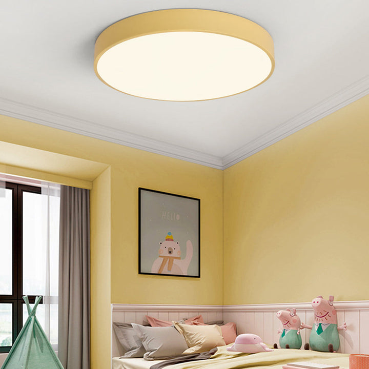 Ceiling Light Acrylic Extra-Thin 15.8 in Indoor Modern Circular LED Lighting Bedroom Dining Room Living Room | Kalsten