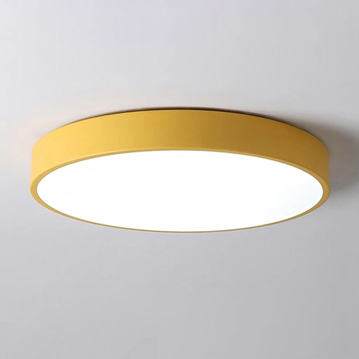 Ceiling Light Acrylic Extra-Thin 15.8 in Indoor Modern Circular LED Lighting Bedroom Dining Room Living Room | Kalsten