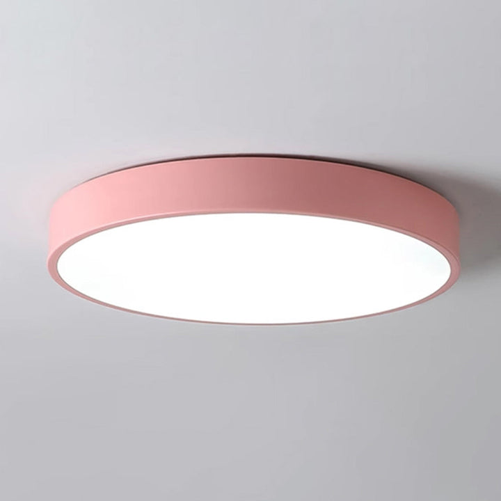 Ceiling Light Acrylic Extra-Thin 15.8 in Indoor Modern Circular LED Lighting Bedroom Dining Room Living Room | Kalsten