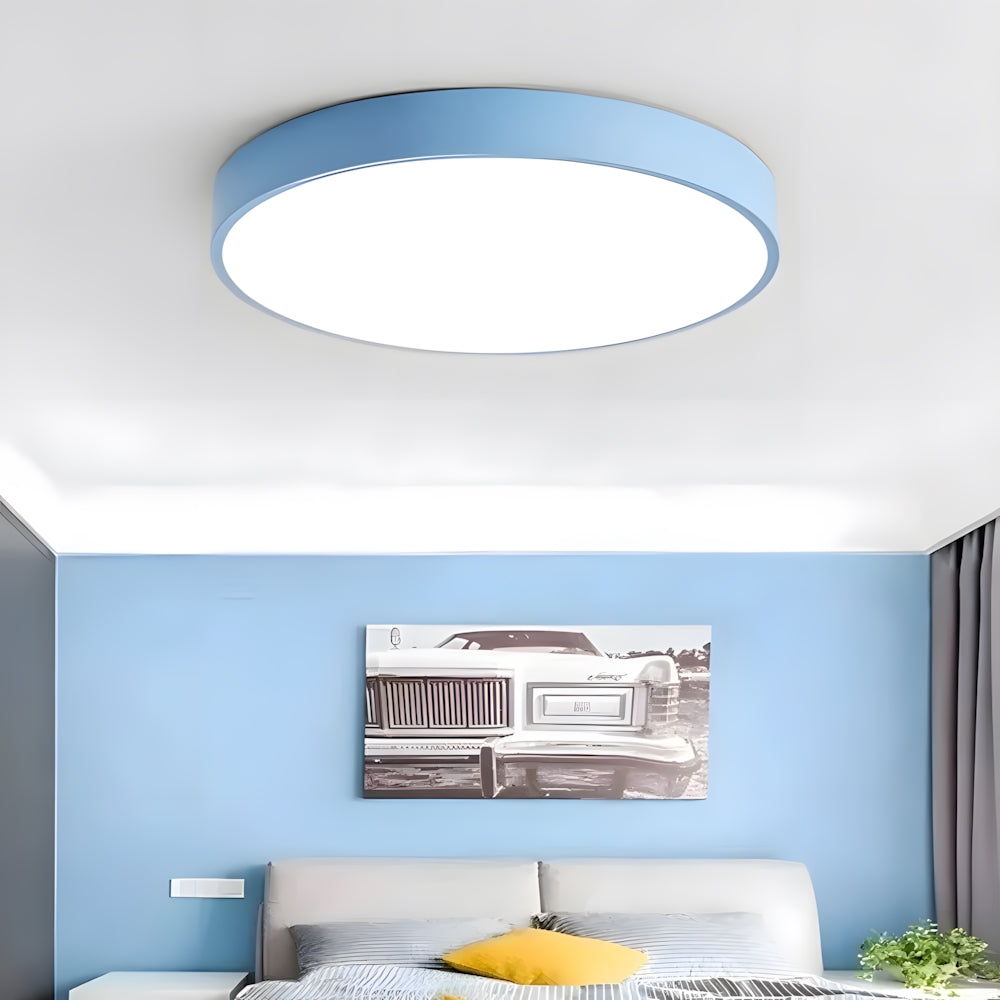 Ceiling Light Acrylic Extra-Thin 15.8 in Indoor Modern Circular LED Lighting Bedroom Dining Room Living Room | Kalsten