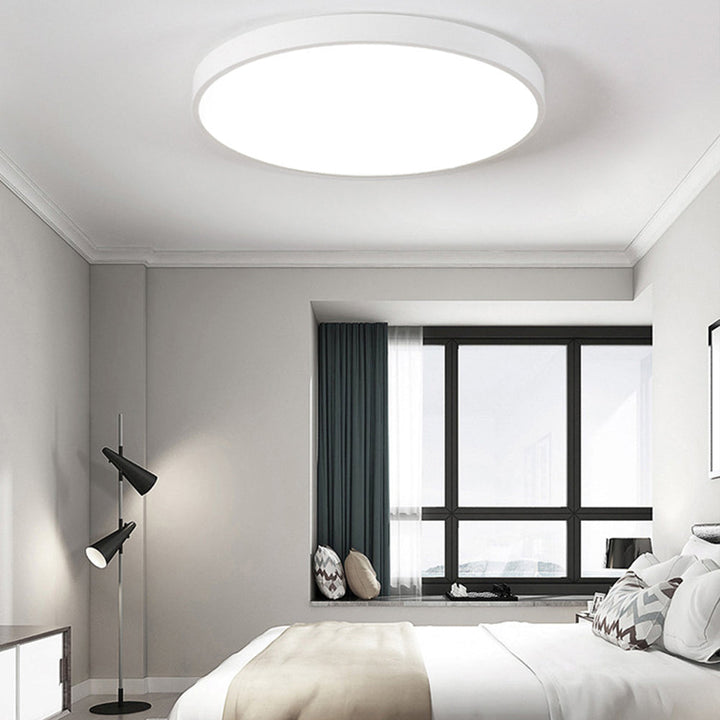 Ceiling Light Acrylic Extra-Thin 15.8 in Indoor Modern Circular LED Lighting Bedroom Dining Room Living Room | Kalsten