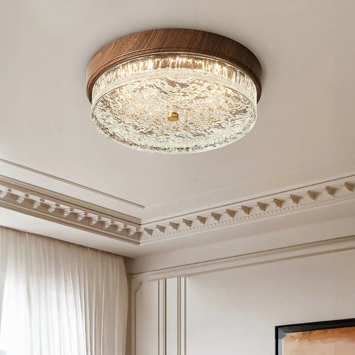 Ceiling Light Glass LED 12.6 in Indoor Bedroom Living Room Dining Room Modern Fixture | Kalsten