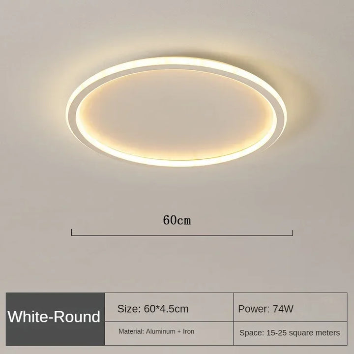 Scandinavian Round Ceiling Lamp - NordicGlow | Kalsten