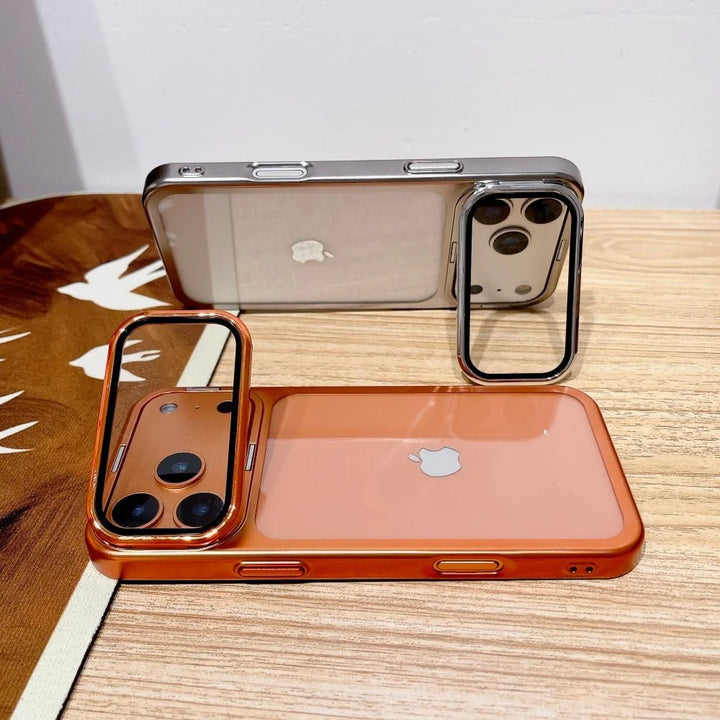 Kalsten | Ultra-thin iPhone 17 Case with Foldable Camera Stand & Glass Protection