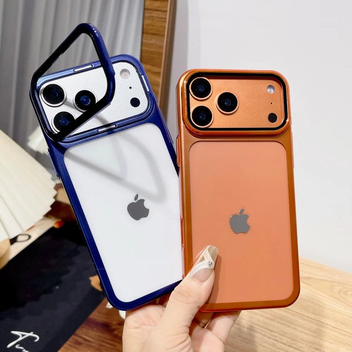 Kalsten | Ultra-thin iPhone 17 Case with Foldable Camera Stand & Glass Protection