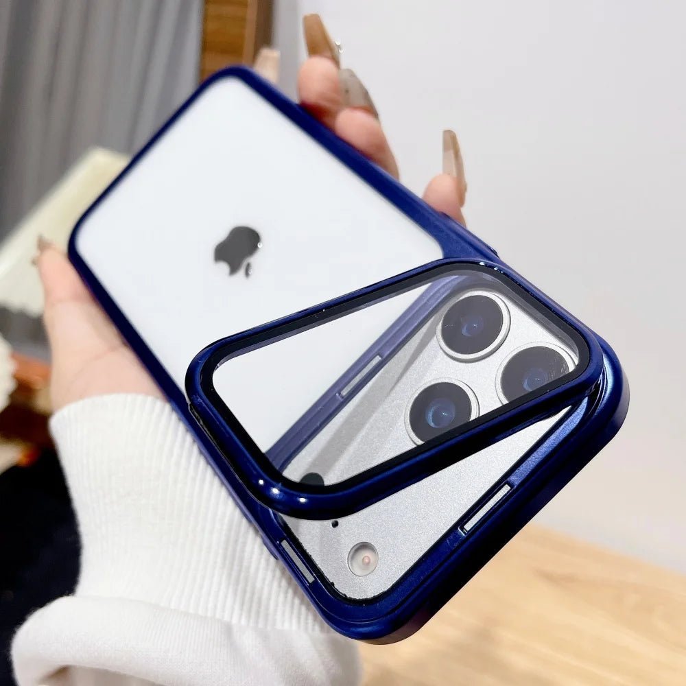 Kalsten | Ultra-thin iPhone 17 Case with Foldable Camera Stand & Glass Protection