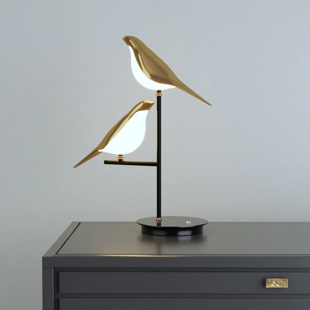 Kalsten | MrBird Table Lamp – Charming Decorative Bird-Shaped Lamp with Soft LED Light