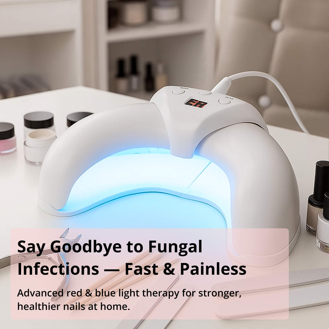 Kalsten | Laser Nail Fungus Removal Device | Advanced Home Treatment with Red & Blue Light for Healthy Nails
